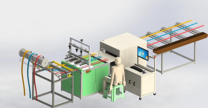 净色绳索质量智能实时在线检测系统